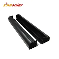 Nouveau becquet de support de montage de panneau solaire latéral en aluminium 550mm pour RV/caravane/marine/camping-car
