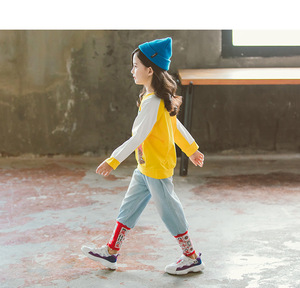 Wholesale Models Child Clothes of Girl <b>Angels</b> <b>Jeans</b> Fashion New Trend Bamboo Full Hand Surplus Branded T-Shirts - Product Image 3