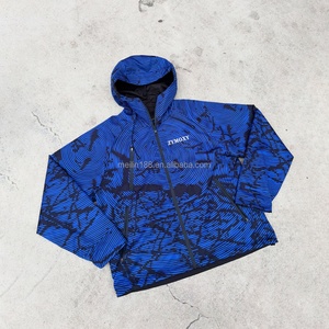 Custom Mens Waterproof Sportswear Outdoor <b>Zip</b> <b>up</b> <b>Jackets</b> With Hood Men Unisex High Quality Windbreaker Reversible <b>Jackets</b> Men - Product Image 3