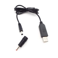 Transformateur USB vers DC 5V à 8.4V 9V 12V 1000ma boost Converter Power USB Cable 5.5*2.1mm pour Router LED Strip Light
