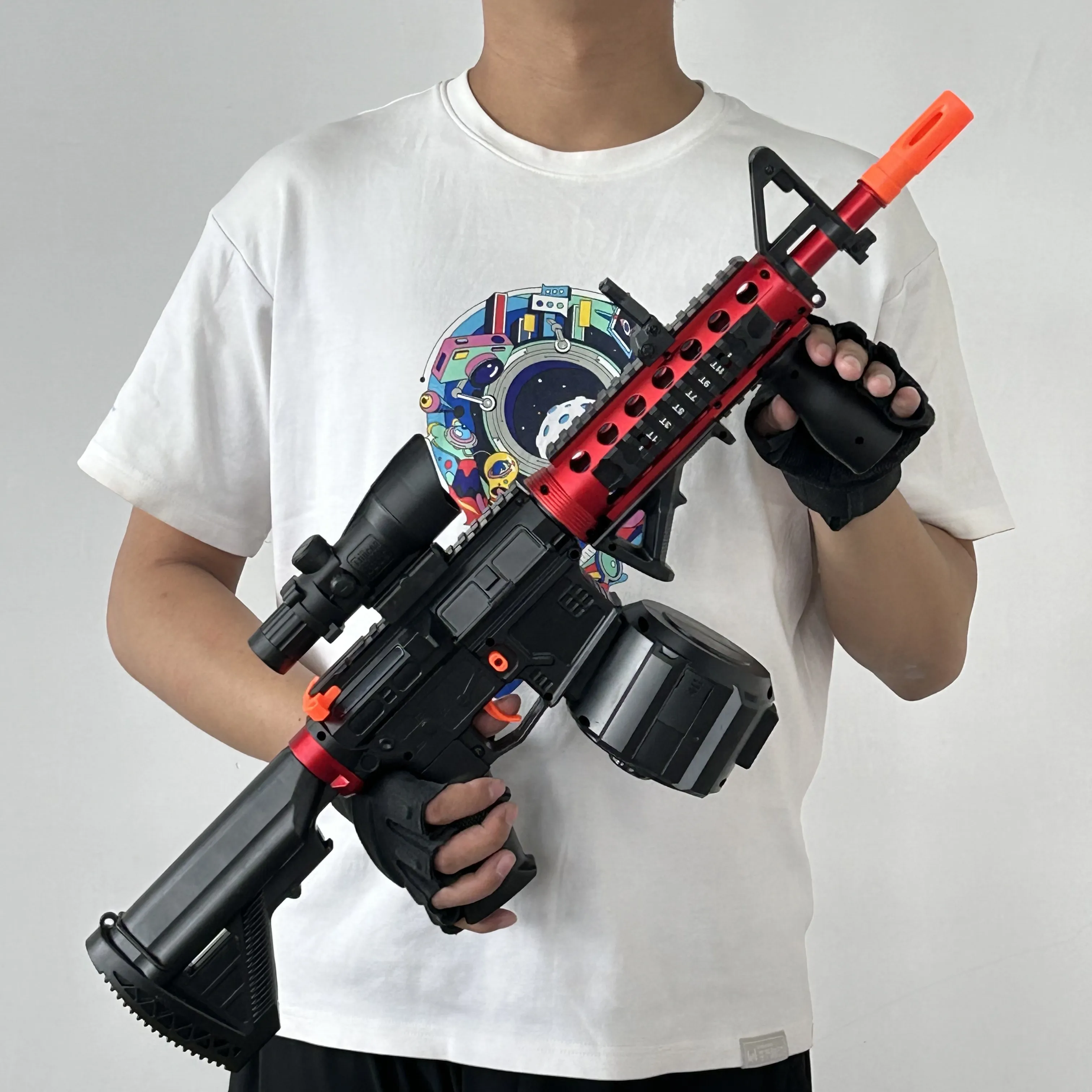 Nova pistola blaster de gel M4a1 M416 gel blaster ak47 vector v2 hk416 ABS blaster automática de metal brinquedo pistola de água