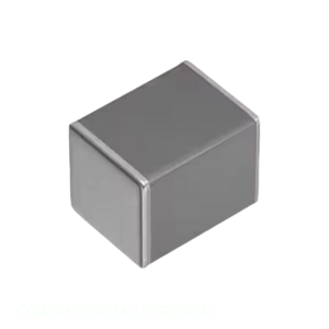 Condensador Cerámico MLCC de Montaje Superficial, 2700 pF, CGA6M1C0G3A272G200AC MLCC1210C0G1000V2.7NF2MM, Canal del Fabricante - Product Image 1