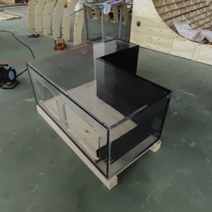 Fabricants de haute qualité vente en gros Offre Spéciale moderne logement personnalisé prix utilisé aquarium - Product Image 3