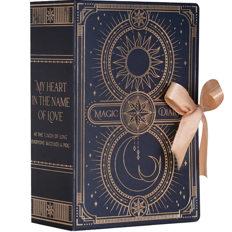 صندوق حلوى فاخر مخصص لتغليف هدايا الزفاف هدية الحب السحري