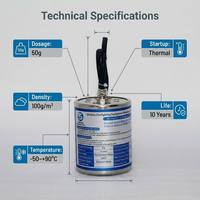 Extincteur automatique à aérosol personnalisable avec logo, 30g 500g, à réponse rapide pour la sécurité électrique