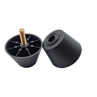 Pieds de canapé ronds en plastique modernes, robustes et durables. Vente en gros de meubles, armoires et lits.