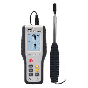 Medidor de Velocidade do Vento Digital Portátil Hti XINTEST com Fio Quente, Anemômetro Térmico Ultrassônico Sem Fio HT-9829, Garantia de 1 Ano, Em Estoque - Product Image 1