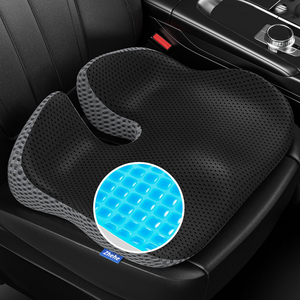 Cojín Ortopédico de Gel para Alivio del Dolor de Coxis, para Silla de Oficina o Asiento de Coche, con Espuma Viscoelástica Reforzada y Gel Refrigerante - Product Image 1