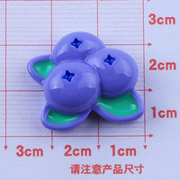 Penjualan Langsung Pabrik Efek Mengkilap Kerajinan Buah Buatan Resin Cabochon Charms untuk Gantungan Kunci Casing Ponsel Eropa Dapat Disesuaikan
