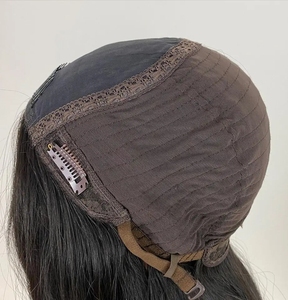 Parrucca senza colla in seta Color Balayage Color marrone Super naturale 100% vergine europea per capelli allineati 5x5 <span class=keywords><strong>parrucche</strong></span> Top in seta per il bianco - Product Image 6