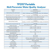 Factory Direct Portable Multiparameter Water Quality Analyzer COD TN TP Temperature Surface Water Sewage Accuracy 5%