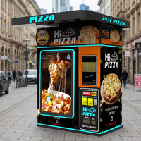 Máquina Expendedora de Pizza Inteligente con Pantalla Táctil, Monitoreo Remoto, Diseño Personalizable, Tamaños de 10/12 Pulgadas, Certificación CE, Integración con la Nube