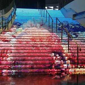 Led Digital Floor Tile Light Display Bar Luminous Led Screen para Floor Led Floor Ties - Product Image 1