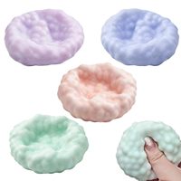 Donut Crisp Skin Squishy Ball Peeling Crust Stress Ball Bubble Ring Neuheit Fidget Toy mit individuellem Logo Großhandel OEM ODM Fabrik