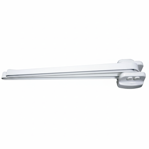 ราวแขวนผ้า 2 บาร์ สีขาว รุ่น “เบสิก” - Product Image 2