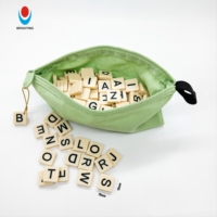 Tuiles en mélamine personnalisées 120 pièces pour jeu de société éducatif Spelling Bee – Lettres et mots anglais – Accessoires pour jeux de société en famille
