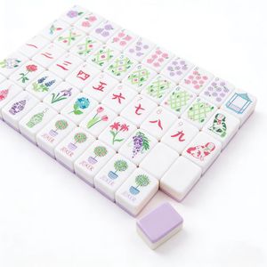 Nuove Tessere Personalizzate per Mahjong Americano in Plastica a Quattro Strati con Design Moderno e Lussuoso, Carte da Gioco per Intrattenimento - Product Image 4