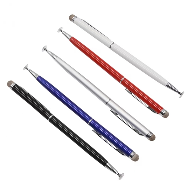 Universal 2-in-1 Stylist Stylus Pens for iPad iPhone Tablet Laptop Samsung Galaxy All Capacitive Devices Made Durable Metal