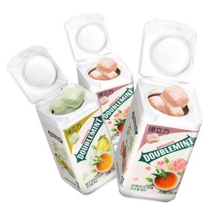 หมากฝรั่งดับเบิ้ลมินท์ รสชา ไร้น้ำตาล 40 กรัม - Product Image 1