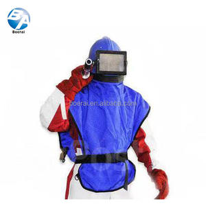 Hava yolu sıcaklık regülatörü temel aracı ile oksijen kaynağı kask - Product Image 6