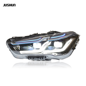 Jushun ชุดไฟหน้า LED สำหรับ BMW F48 X1 F49โปรเจคเตอร์ไบซีนอนแบบสองคิ้วสีฟ้า12V - Product Image 2