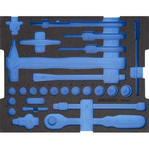GEDORE - 2690055 Inserto de espuma 2/2,®136 vacío-EAN 4010886936290 TALLERES RODANTES BANDEJAS VACÍAS - Product Image 1