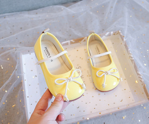2025 bahar yeni fiyonk prenses ayakkabı çocuk ayakkabıları moda dans kız rahat düz ayakkabı - Product Image 4