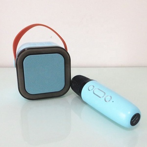 Lonvel Mini Loa Không Dây K12 Karaoke Với Kép Microphone RGB Ánh Sáng Gia Đình Hát Karaoke Ngoài Trời Đảng Loa Di Động - Product Image 3