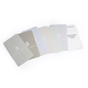 Cartes d'affirmation personnalisées écologiques jaunes systématiques, outil de motivation et d'inspiration positif quotidien pour le mental, compact - Product Image 3