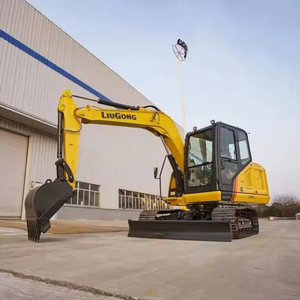 Excavadora LIUGONG 9075F de 7.5T con Motor Yanmar, Cucharón de 0.3m, Modo ECO, Giro Cero, para Granjas, Huertos, Espacios Reducidos, Kawasaki - Product Image 6