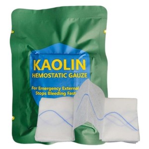 Tecc Sterile Emergency <strong>Compress</strong> <strong>Gauze</strong> Quick Hemostatic Wound <strong>Gauze</strong> Z-Folded Zeolite Hemostatic <strong>Gauze</strong> - Product Image 5