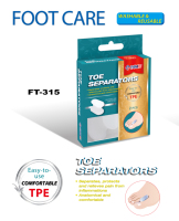 Correcteur de Hallux Valgus Confortable pour Soins des Pieds à Domicile et en Clinique FT-314
