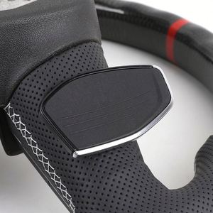 Volant en fibre de carbone personnalisé style RS semi-perforé pour <span class=keywords><strong>AUDI</strong></span> A7 Q5L Q3 Q5 Q7 <span class=keywords><strong>Q8</strong></span> RSQ3 RSQ5 RSQ7 RSQ8 B9 B8 - Product Image 2