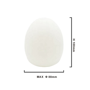Squishy silikon yumurta şekilli gece lambası yumuşak sevimli Minimalist <span class=keywords><strong>LED</strong></span> gece lambası kreş çocuklar için yatak odası promosyon hediye - Product Image 2