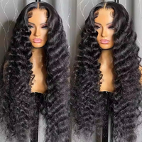 Perruques Lace Front en Cheveux Humains Brésiliens Vierges 13X4/13X6 HD Sans Colle, Sans Perte de Cheveux, Longueur Naturelle, Vente en Gros pour Femmes