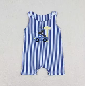 Ropa de Verano para Bebés Niños, Mamelucos sin Mangas con Bordado de Animales, Body Infantil a Cuadros, Ropa para Niños - Product Image 6