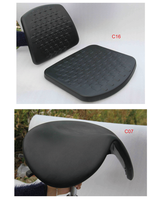 Tabouret de laboratoire ergonomique KEXING ESD antistatique en mousse PU haute résistance 10^6-10^9 avec repose-pieds et base en alliage d'aluminium pour salle blanche SMT et école