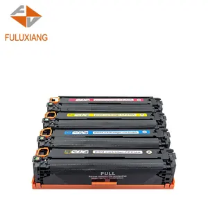 Cartucho de tóner de impresora FULUXIANG Compatible 131A CF210A CF211A CF212A CF213A para HP Laserjet Pro 200 Color MFP M251 M276nw