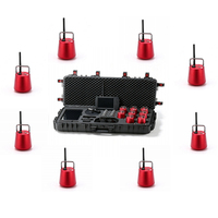 Audio Video Micro-Seismic Life Detector 10 Probes Array Wireless 100m Transmission Earthquake Collapse Victim Signal Sensor