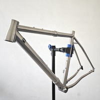 Cadre de coupleur en titane avec conception détachable et bascule pour vélos de route et de gravier 700x45-avec intégration d'essieu traversant