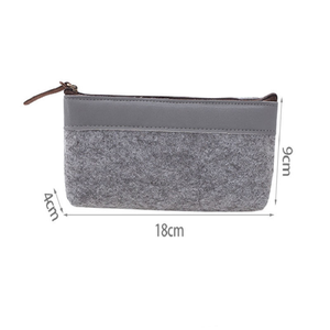 Gran Stock Disponible, Estuche para Lápices de Fieltro Ecológico con Impresión Personalizada, Cierre de Cremallera, para Uso Escolar y de Oficina, Alta Calidad, Mofelt MFT-22 - Product Image 4
