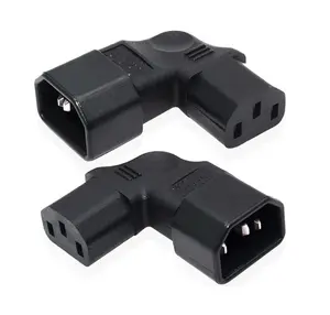 Conector do cabo de alimentação IEC 320 plug C14 para C13 adaptador de tomada de energia