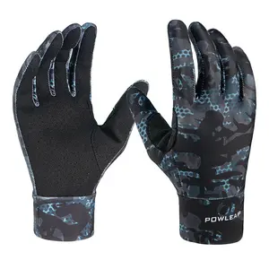 Free Sample Best Seller Quick Dry Customized Camo Hunting Fishing Gloves Sun Protection Running Archery Shooting Gloves