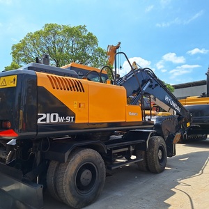 รถขุดไฮดรอลิก HYUNDAI 210W-9T มือสอง สภาพดีเยี่ยม น้ำหนัก 20 ตัน รถขุดตีนตะขาบสำหรับงานดิน ขาย - Product Image 1