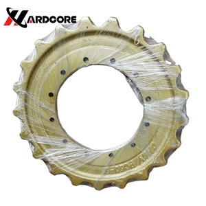 PC60-6 PC60-7 SY75 DH80 R80 E038 Excavator Undercarriage Parts Drive Sprocket 21W-27-11110 21W-27-11111 - Product Image 1