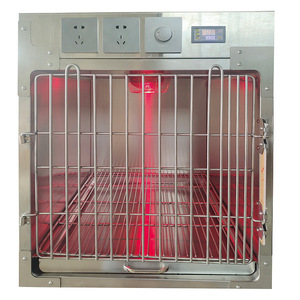 Jaula <span class=keywords><strong>Veterinaria</strong></span> de UCI de Acero Inoxidable, Cámara de Terapia de Oxígeno, Caseta de Aislamiento Clínico Hospitalario para Gatos y Perros, Clínica <span class=keywords><strong>Veterinaria</strong></span> - Product Image 3