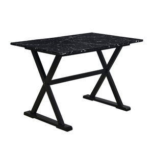 Nuevo Juego de Comedor Moderno para el Hogar, Juego de Mesa de Comedor Redonda de Madera Maciza Tapizada para 4 Personas, para Restaurante - Product Image 3