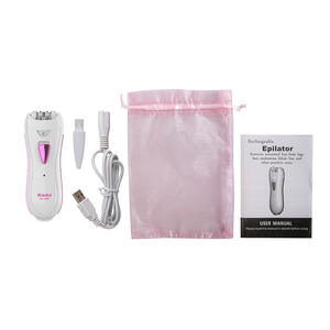Dispositivo epilatore per capelli e <span class=keywords><strong>peli</strong></span> facciali da <span class=keywords><strong>donna</strong></span> con luce a LED ricaricabile per capelli per viso Bikini ascelle braccia e <span class=keywords><strong>gambe</strong></span> - Product Image 6