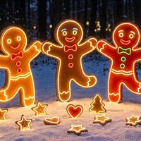 Decoración de Faroles Personalizados para Parques de Atracciones, para Uso en Interiores/Exteriores, Espectáculo de Luces para Parques Temáticos Navideños