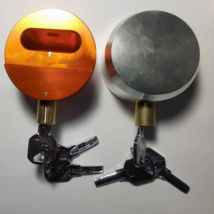 Candado Haitan de acero sólido de alta resistencia cromado para puerta, candado de grillete oculto para remolques de hockey sobre hielo, otras aplicaciones - Product Image 2